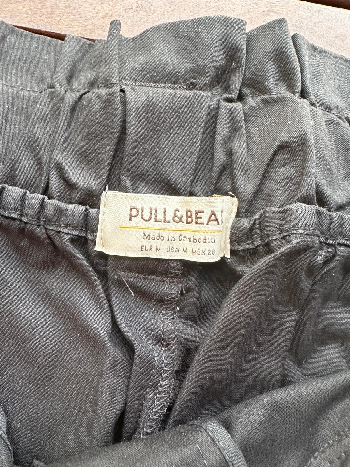 Calça paperbag com cinto da marca Pull & Bear – photo 6